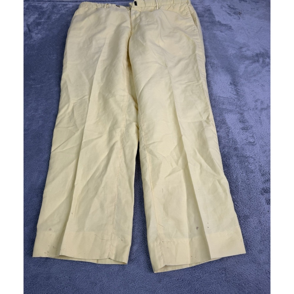 Incotex Chino Pants Men's Size 40 Yellow